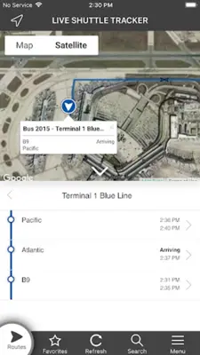 ORD Employee Shuttle android App screenshot 0